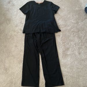 Black Scrub Star Set